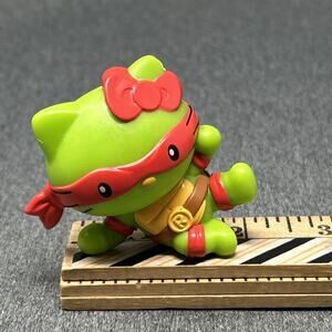 2025 McDonalds Hello Kitty X Raphael Green TMNT Happy Meal Toy #8 Crossover Toys
